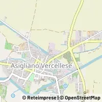 Kaart Asigliano Vercellese