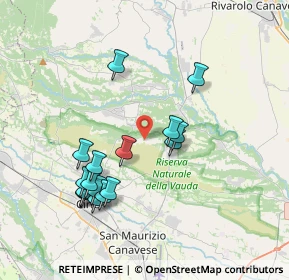 Mappa Localita Ronchi Ceretti, 10070 San Carlo Canavese TO, Italia (3.74824)