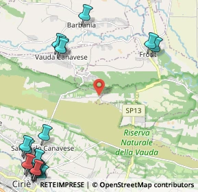 Mappa Localita Ronchi Ceretti, 10070 San Carlo Canavese TO, Italia (3.561)