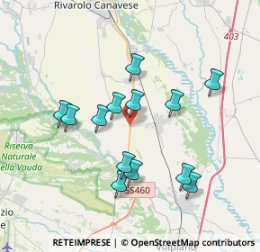 Mappa SS Torino, 10086 Rivarolo Canavese TO, Italia (3.38)