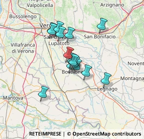 Mappa Via Petrarca, 37051 Bovolone VR, Italia (9.754)