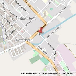 Mappa Via Mazzini, 6, 46048 Roverbella, Mantova (Lombardia)