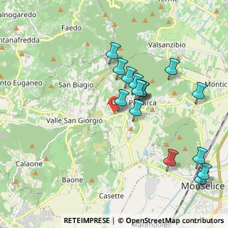 Mappa Via V. Aganoor, 35032 Arquà Petrarca PD, Italia (1.91563)