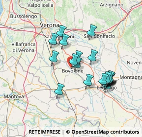 Mappa Via Alessandro Volta, 37051 Bovolone VR, Italia (12.737)