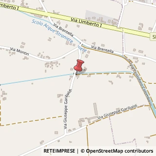 Mappa Via Giuseppe Garibaldi, 3, 35020 Arzergrande, Padova (Veneto)