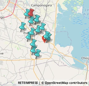 Mappa Via Giuseppe Garibaldi, 35028 Piove di sacco PD, Italia (6.008)