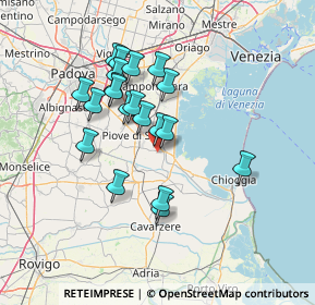 Mappa Via Giuseppe Garibaldi, 35028 Piove di sacco PD, Italia (12.122)