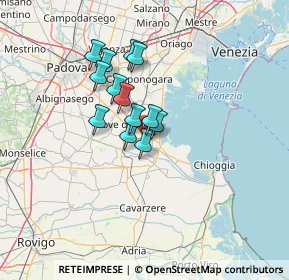 Mappa Via Giuseppe Garibaldi, 35028 Piove di sacco PD, Italia (9.49769)