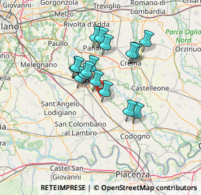 Mappa SP169, 26824 Cavenago d'Adda LO, Italia (10.46125)