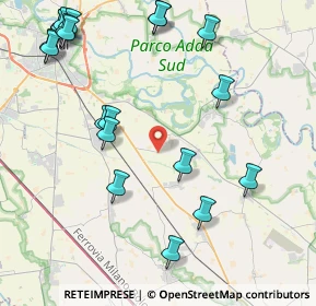 Mappa SP169, 26824 Cavenago d'Adda LO, Italia (5.3185)