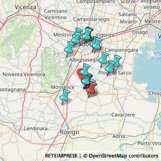 Mappa Via Lazzaretto, 35025 Cartura PD, Italia (10.2395)