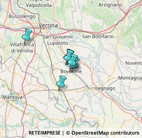 Mappa Via Sanmicheli, 37051 Bovolone VR, Italia (18.30364)