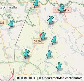 Mappa Via Giuseppe Verdi, 27010 Bornasco PV, Italia (4.38583)