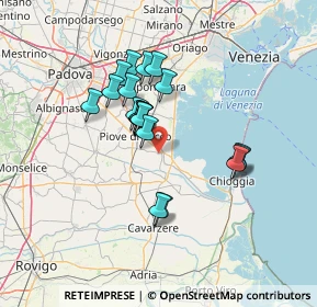 Mappa Via A. Cornaro, 35020 Codevigo PD, Italia (11.0275)