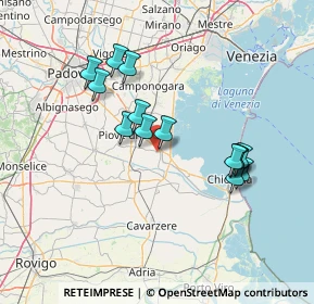 Mappa Via A. Cornaro, 35020 Codevigo PD, Italia (12.92643)