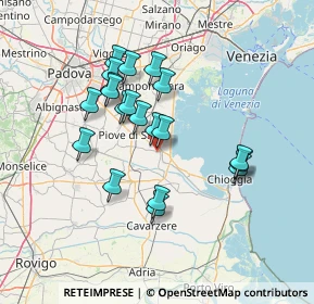 Mappa Via A. Cornaro, 35020 Codevigo PD, Italia (12.279)