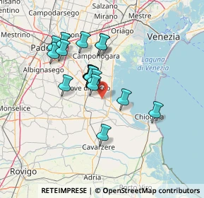 Mappa Via A. Cornaro, 35020 Codevigo PD, Italia (11.00632)