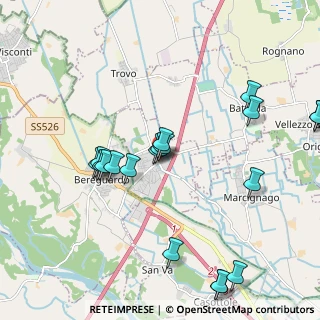 Mappa Via D. Sesia, 27020 Trivolzio PV, Italia (2.3045)