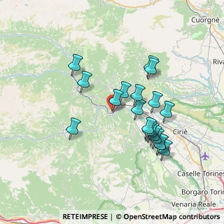 Mappa Via Roberto Miglietti, 10070 Germagnano TO, Italia (6.69316)
