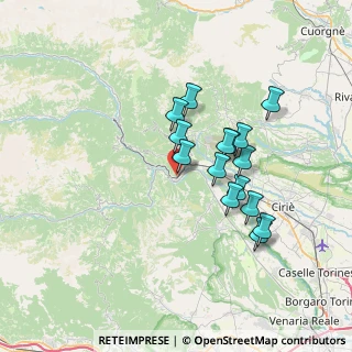 Mappa Via Roberto Miglietti, 10070 Germagnano TO, Italia (6.02333)