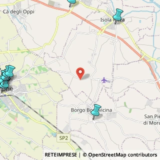 Mappa Via Mandella, 37050 Isola Rizza VR, Italia (4.04167)