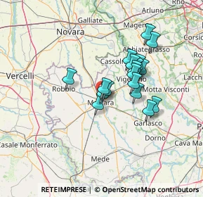 Mappa Via Cantù, 27036 Mortara PV, Italia (10.52389)