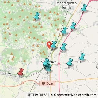 Mappa Via Eroi Divisione Acqui, 35043 Monselice PD, Italia (4.21143)
