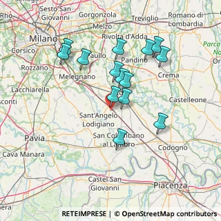 Mappa Via Pacchiarini, 26854 Pieve Fissiraga LO, Italia (13.47)