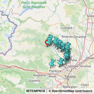 Mappa Germagnano, 10070 Germagnano TO, Italia (11.639)