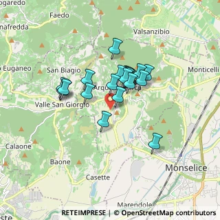 Mappa Via Fonteghe, 35032 Arquà Petrarca PD, Italia (1.2695)