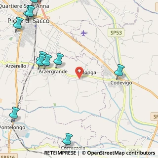 Mappa Via Bassa, 35020 Arzergrande PD, Italia (3.36917)