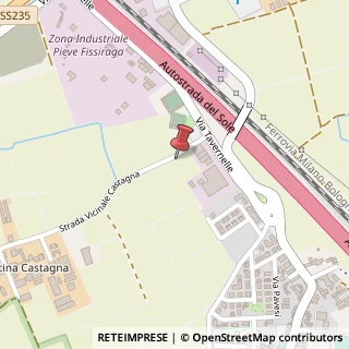 Mappa Strada per Cascina, 1/3, 26854 Pieve Fissiraga, Lodi (Lombardia)