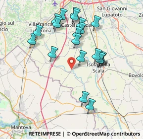 Mappa Piazza V. Veneto, 37060 Trevenzuolo VR, Italia (7.56)