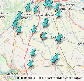 Mappa Piazza V. Veneto, 37060 Trevenzuolo VR, Italia (8.715)