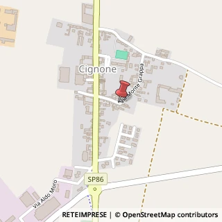 Mappa Via Montegrappa, 35, 26020 Corte de' Cortesi con Cignone, Cremona (Lombardia)