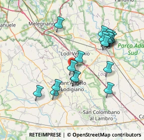 Mappa Unnamed Road, 26851 Borgo San Giovanni LO, Italia (7.21889)