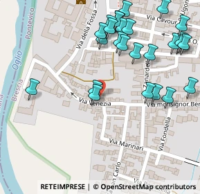 Mappa Via Venezia, 25026 Pontevico BS, Italia (0.14286)