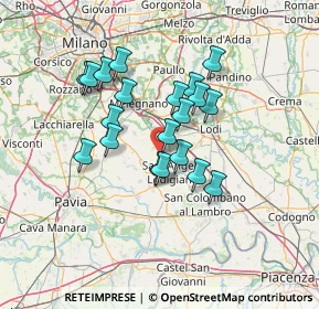 Mappa Via Sommariva, 26853 Caselle Lurani LO, Italia (11.179)