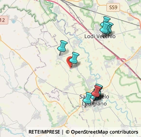 Mappa Via Sommariva, 26853 Caselle Lurani LO, Italia (4.11538)