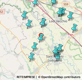 Mappa Via Sommariva, 26853 Caselle Lurani LO, Italia (4.5925)