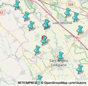 Mappa Via Sommariva, 26853 Caselle Lurani LO, Italia (5.06714)