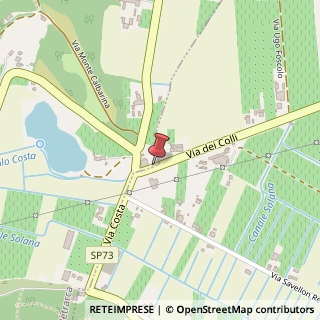 Mappa Via dei Colli, 11, 35043 Monselice, Padova (Veneto)