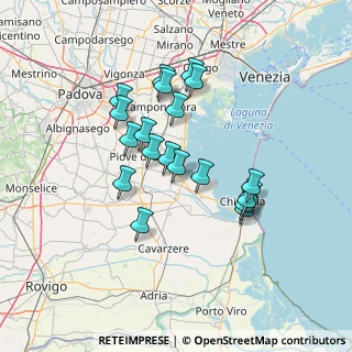 Mappa 35020 Codevigo PD, Italia (12.09)