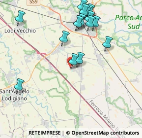 Mappa Via della Chiesa, 26815 Massalengo LO, Italia (4.45188)