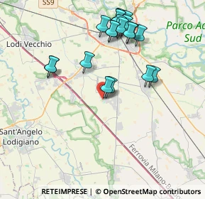 Mappa Via della Chiesa, 26815 Massalengo LO, Italia (4.051)