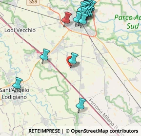 Mappa Via della Chiesa, 26815 Massalengo LO, Italia (5.1155)