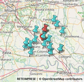 Mappa Via della Chiesa, 26815 Massalengo LO, Italia (9.582)