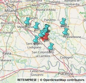 Mappa Via della Chiesa, 26815 Massalengo LO, Italia (8.0625)