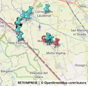 Mappa Via della Chiesa, 26815 Massalengo LO, Italia (2.1005)