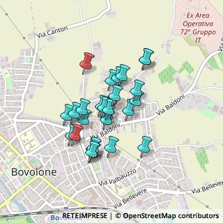 Mappa Via Pomara, 37051 Bovolone VR, Italia (0.32963)